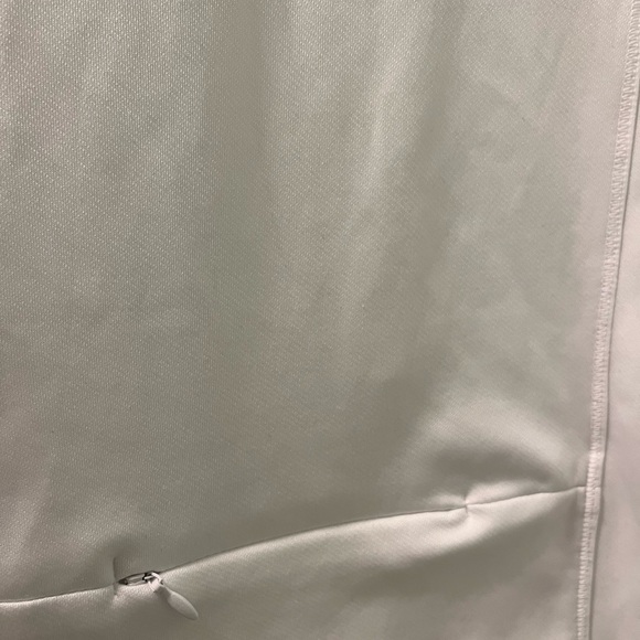 NWOT Miami Open White Tennis Athletic Woman’s Zipper Jacket with Pockets, Size S - Picture 7 of 8